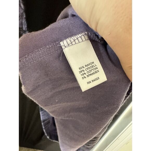 Banana Republic‎  Faux Wrap Pencil Dress M Stretchy Whimsigoth Dark Fairy core - Picture 3 of 6